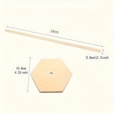  Fa Fánk Tartó rúd konyhai eszköz