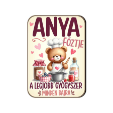 Fa hűtőmágnes, Anya főztje a legjobb gyógyszer minden bajra hűtőmágnes