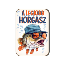  Fa hűtőmágnes, Legjobb horgász hűtőmágnes