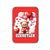  Fa hűtőmágnes, Szeretlek, maci