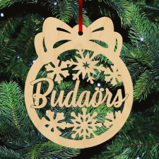  Fa karácsonyfadísz - Budaörs karácsonyfadísz