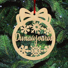  Fa karácsonyfadísz - Dunaújváros karácsonyfadísz