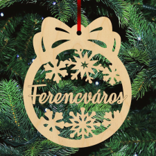  Fa karácsonyfadísz - Ferencváros karácsonyfadísz