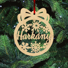  Fa karácsonyfadísz - Harkány karácsonyfadísz