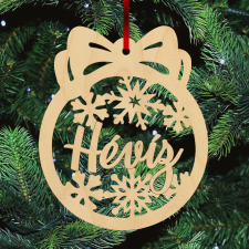  Fa karácsonyfadísz - Hévíz karácsonyfadísz