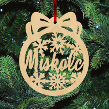  Fa karácsonyfadísz - Miskolc karácsonyfadísz