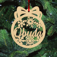  Fa karácsonyfadísz - Óbuda karácsonyfadísz