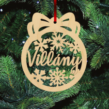  Fa karácsonyfadísz - Villány karácsonyfadísz
