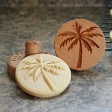  Fa kekszmintázó - pálmafa konyhai eszköz