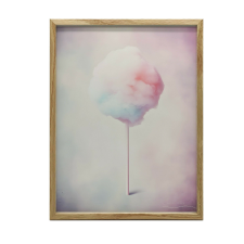 FA KERETES PLAKÁT PASTELL CANDY CANDY 30x40 grafika, keretezett kép
