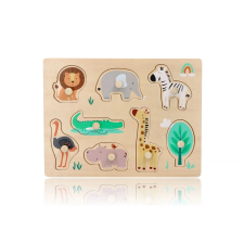 fa kirakó Safari fogantyúkkal puzzle, kirakós