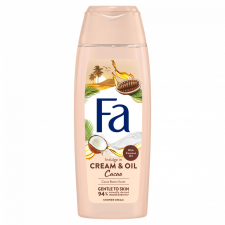 Fa krémtusfürdő Cream & Oil Kakaóvaj és kókuszolaj 250 ml tusfürdők