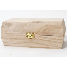 Fa láda 19,5cm x 10cm x 7,5cm dekorálható tárgy