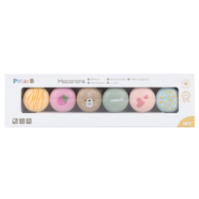Fa macaron készlet gyerekeknek konyhakészlet