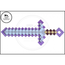 Fa Minecraft kard Lila - Szürke fajáték