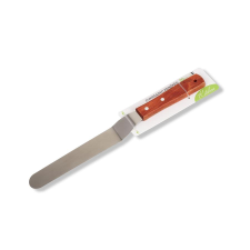 Fa nyelű hajlított spatula, kenőkés 31 cm sütés és főzés