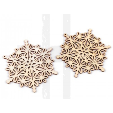  Fa pehely- 2 db/csomag dekorációs kellék