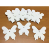 Fa pillangó fehér 7cm 10db/csomag