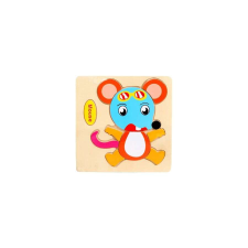 Fa puzzle - Egér (10 db-os készségfejlesztő játék) puzzle, kirakós