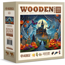 Fa puzzle halloweeni kastély 1010 darabos puzzle, kirakós