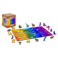  fa puzzle madár paradicsom 2 az 1-ben, 600 darabos puzzle, kirakós