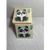 Fa puzzle - panda domború  (11x11x1 cm)