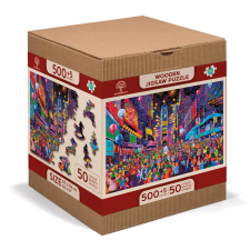 Fa puzzle Szilveszter 2 az 1-ben puzzle, kirakós