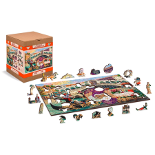  Fa puzzle Velencei karnevál 2 az 1-ben, 300 darab Eco puzzle, kirakós