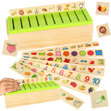 Fa sorter puzzle megfelelő képek kreatív és készségfejlesztő