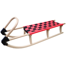 fa szánkó 125cm - piros szánkó