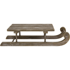  Fa szánkó 30 cm karácsonyi dekoráció