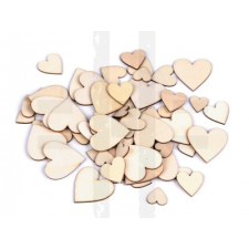  Fa szív mix - 60 db dekorációs kellék