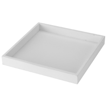  Fa tálca fehér 30x30cm dekorálható tárgy