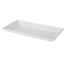 Fa tálca fehér 40x20cm dekorálható tárgy