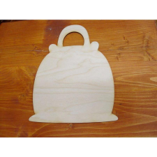  Fa táska, mérete: 80x105 mm dekorációs kellék