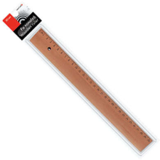 Fa vonalzó - 30 cm vonalzó
