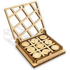  Fa zsebes amőba WOODEN CITY – 3D puzzle puzzle, kirakós