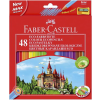 Faber-Castell 120148 Hatszögletű Színesceruza készlet (48 db / csomag)