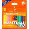 Faber-Castell 12 db-os radírozható vékony zsírkréta készlet