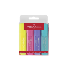 Faber-Castell 46 Pastell 1-5 mm Szövegkiemelő készlet - 4 különböző szín (4 db / csomag) filctoll, marker