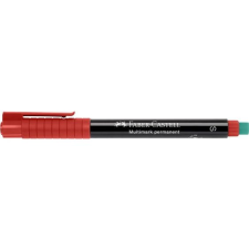 Faber-Castell Alkoholos marker, OHP, 0,4 mm, FABER-CASTELL &quot;Multimark 1523&quot;, piros filctoll, marker