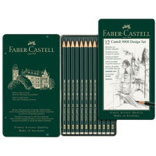 Faber-Castell Bleistift Castell 9000 12er Design Set (119064) ceruza