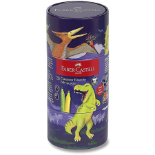 Faber-Castell Connector Dinoszaurusz fém dobozban, 20 szín filctoll, marker