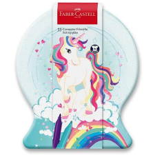 Faber-Castell Connector Unicorn, fémdobozban, 33 szín (155544) filctoll, marker
