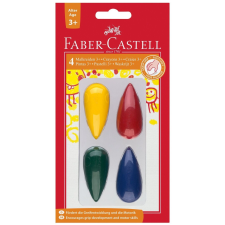  Faber-Castell cseppalakú műanyag kréták 4 színben (4005401204053) ceruza