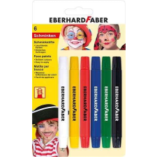 Faber-Castell FABER-CASTELL Arcfesték, EBERHARD-CASTELL, csavarható, 6 különböző szín arcfesték