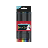 Faber-Castell : Faber-Castell: Black Edition színes ceruza szett, 12 db-os - Egyéb