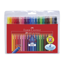 Faber-Castell Filctoll faber-castell grip 20db-os készlet filctoll, marker