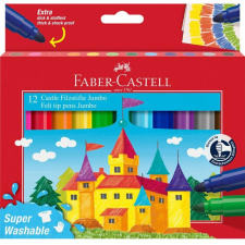Faber-Castell Filctollak Jumbo Kastély 12 szín FABER CASTELL (154311) filctoll, marker
