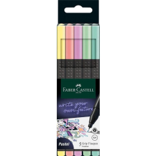 Faber-Castell Finepen Grip 0.4 5er Etui pastell (151602) filctoll, marker